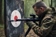 shooting the target