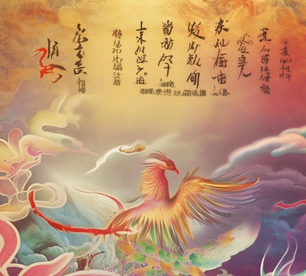 题名，凤图云序