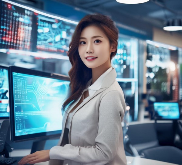 美美姐,信息技术咨询领域的新星 美美姐,信息技术咨询领域的新星