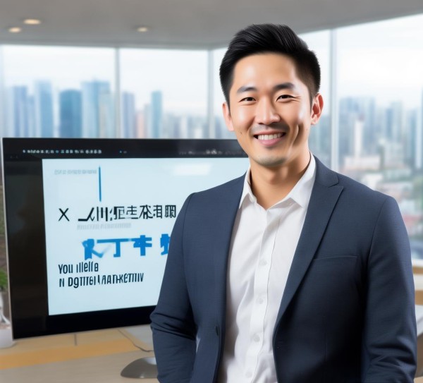 李教练信息技术咨询广告，your ideal partner in digital marketing